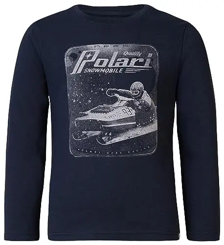 Produktbild: Noppies Jungen Boys Tee Westwood Long Sleeve T-Shirt, Dark Sapphire - P208, 92 EU
