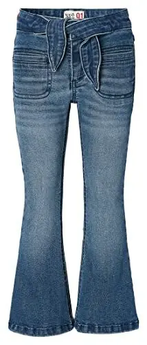 Produktbild: Noppies Kids Mädchen Girls Denim Pants Flared fit Kingstree Jeans, Medium Wash-P534, 92