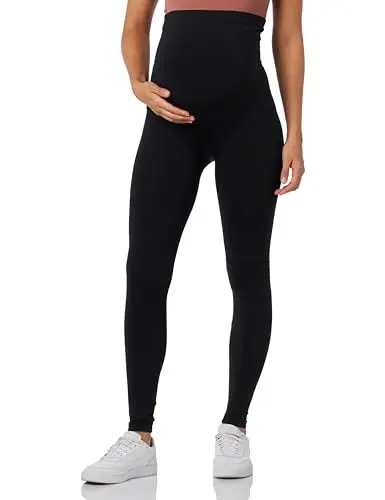 Produktbild: Noppies Maternity Damen Cara Seamless Sensil OTB Leggings, Black-P090, Medium/Large