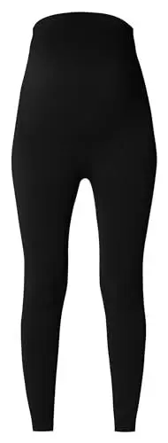 Produktbild: Noppies Maternity Damen Reva Seamless Rib Leggings, Black-P090, Medium/Large