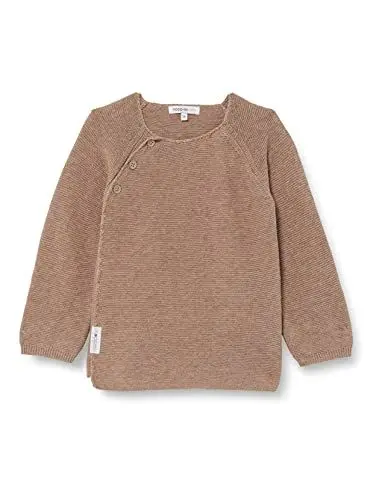 Produktbild: Noppies Unisex Baby U Cardigan Knit ls Pino Strickjacke, Taupe Melange-P757, 44