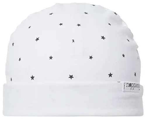 Produktbild: Noppies Unisex Baby U Hat Rev Dani Aop M tze, Weiß, 0-3 Monate EU