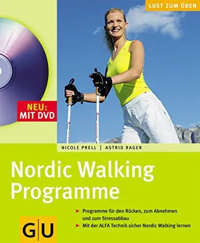 Produktbild: Nordic Walking Programme mit DVD. Lust zum Üben