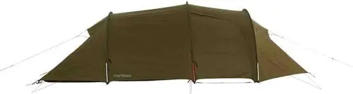 Produktbild: nordisk Oppland 4 PU Tent 4-Personen Zelt dark olive