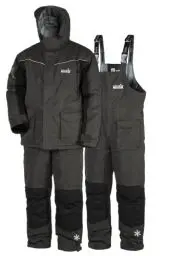 Produktbild: NORFIN Thermoanzug Angeln ELEMENT GRAY – Angelanzug – Jacke und Hose – wasserdicht isoliert und atmungsaktiv – windabweisend – atmungsaktives Nortex-Material – warm und bequem (XXL)