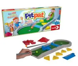Produktbild: Noris 606064190 - Pitpat, Das verrückte Tisch-Minigolf für zu Hause und Unterwegs - Ab 5 Jahren