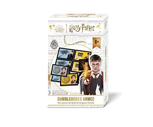Produktbild: Noris 606102039 - Harry Potter Kartenspiel DUMBLEDORES ARMEE - Harry Potter Spiel für kleine und große Fans ab 8 Jahre, 2-4 Spieler
