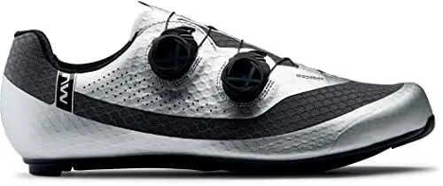 Produktbild: Northwave Mistral Plus Rennradschuhe, Fahrradschuhe, Radschuhe, Silber 43