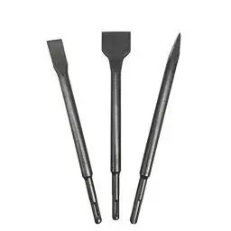 Produktbild: NORTOOLS 3 Stücke 40Cr SDS-Plus Meißel Sollwert/Flach/Spaten für Mauerwerk