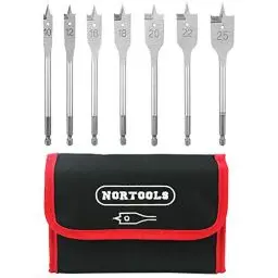 Produktbild: NORTOOLS Professionelle Flachschneider Holzbohrer Set 1/4 schnellen änderung Schaft Lochschneider Werkzeuge