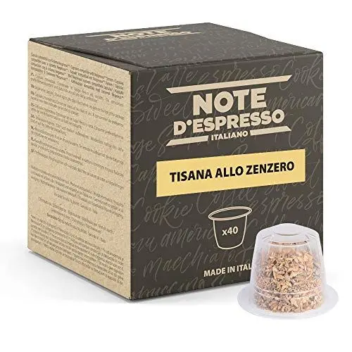Produktbild: Note D'Espresso - Ingwer - Kapselmaschinen - ausschließlich kompatibel mit NESPRESSO - 40 caps