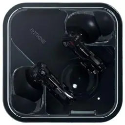 Produktbild: Nothing Ear kopfhörer kabellos Bluetooth mit ChatGPT-Integration, Hi-Res-Audio, Aktive Geräuschunterdrückung, Fortgeschrittener Equalizer, und bis zu 40,5 Stunden Wiedergabezeit - Schwarz