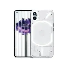 Produktbild: Nothing Phone (1) - 8 GB RAM + 256 GB, Glyph-Schnittstelle, 50-MP-Doppelkamera, Nothing Betriebssystem, 6,55-Zoll-OLED-Display mit 120 Hz, Weiß