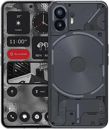 Produktbild: Nothing Phone (2) – 256 GB + 12 GB RAM, Glyph Interface, Nothing OS 2.0, 50-MP-Dual-Kamera, OIS, 6,7