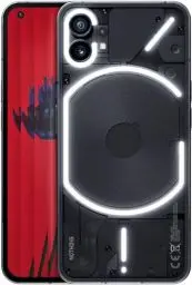 Produktbild: Nothing Telefon (1) - 8 GB RAM + 256 GB, Glyph-Schnittstelle, 50-MP-Doppelkamera, Nothing Betriebssystem, 6,55-Zoll-OLED-Display mit 120 Hz, Schwarz