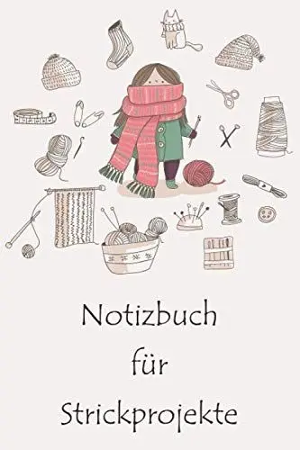 Produktbild: Notizbuch für Strickprojekte