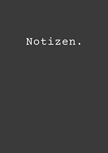 Produktbild: Notizen.: Super schlichtes Notizbuch DIN A4, kariert. Softcover. 120 Seiten. Journal Zeichenbuch Notizblock