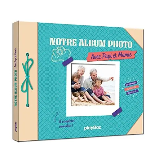 Produktbild: Notre Album photo avec Papi et Mamie: Nos souvenirs, nos secrets, nos photos