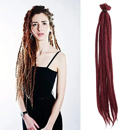 Produktbild: Noverlife Haarverlängerung, 51 cm (20 Zoll), , burgunderrot