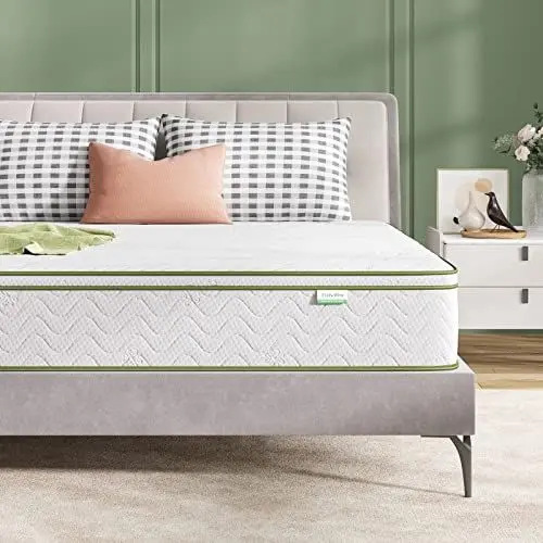 Produktbild: Novilla Matratze 140x200 H2 H3 Federkernmatratze Foam Mittelfeste Taschenfederkern Matratze Taschenfederkern Hybridmatratze Härtegrad Höhe 22cm Weiß