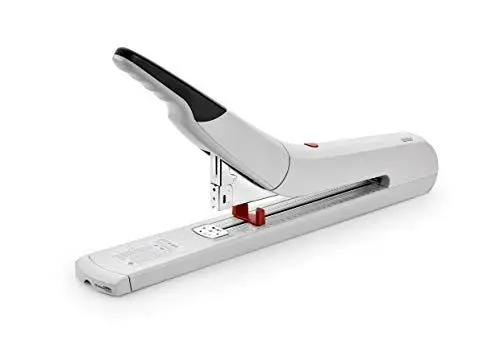 Produktbild: Novus B 56XL Blockheftgerät (Heftleistung bis 170 Blatt, Hefter mit variabler Einlegetiefe bis 250 mm) lichtgrau/schwarz
