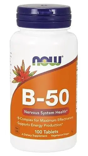 Produktbild: NOW NF B-50, 100 Tabletten