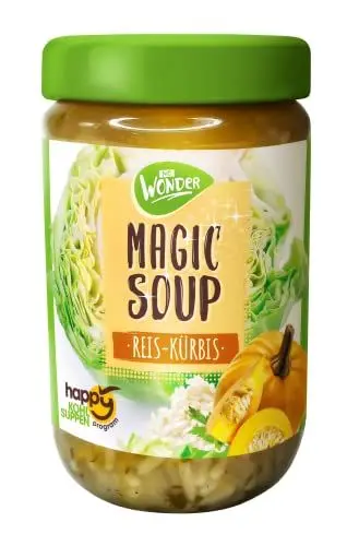 Produktbild: noWonder Magic Soup Reis - Kürbis 400g |Fastenkur Souping |Magische Kohlsuppe| Detox Vegan