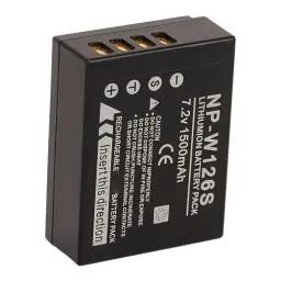 Produktbild: NP W126S Digitalkamera-Akku für Fuji XS10 X100V XT30 XT20 XE4 A5, 1500 MAh Wiederaufladbarer Kamera-Backup-Lithium-Ionen-Akku