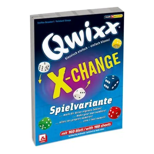 Produktbild: NSV - 5308 - QWIXX - X-Change - Zusatzblöcke, Yellow