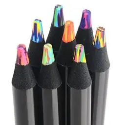 Produktbild: nsxsu 16 Regenbogenstifte, Jumbo-Buntstifte für Erwachsene und Kinder, mehrfarbige Stifte für Kunst, Zeichnen, Färben, Skizzieren