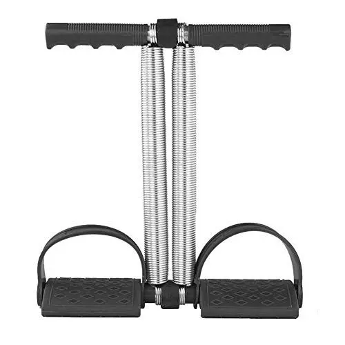 Produktbild: Bauchtrainer Fitness Sit-up Trainingsgeräte Pedal Resistance Band Elastisches Zugseil, Dual Spring Tension Pedal Bauch Beintrainer, Für Bauch, Taille, Arm, Yoga Abnehmen Bodybuilding Bauch Training