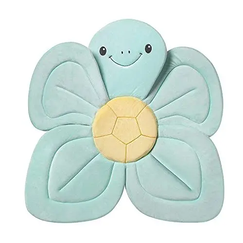 Produktbild: Nuby Dr. Talbot's - Schildkröten-Badekissen für Badewanne oder Waschbecken - Badeschildkröten für Baby - Kissen für Babybadewanne - Weicher, leicht zu trocknender Stoff - Türkis - 0-6 Monate