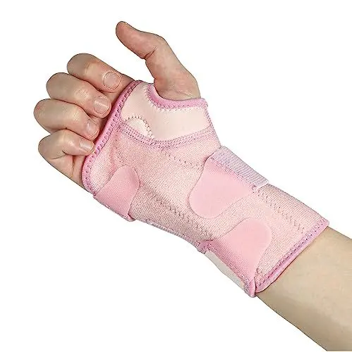 Produktbild: NuCamper HandgelenkstÜTze Mit 2 MetallbÜGeln Ergonomisch Geformter Handgelenkschiene, Atmungsaktive Handgelenkschoner FÜR Arthritis, SehnenentzÜNdung, Verstauchungen Und Schmerzlinderung