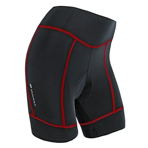 Produktbild: NUCKILY Damen-Fahrrad-Shorts, 3D-Gel-gepolsterte Fahrrad-Shorts, Fahrrad-Unterwäsche