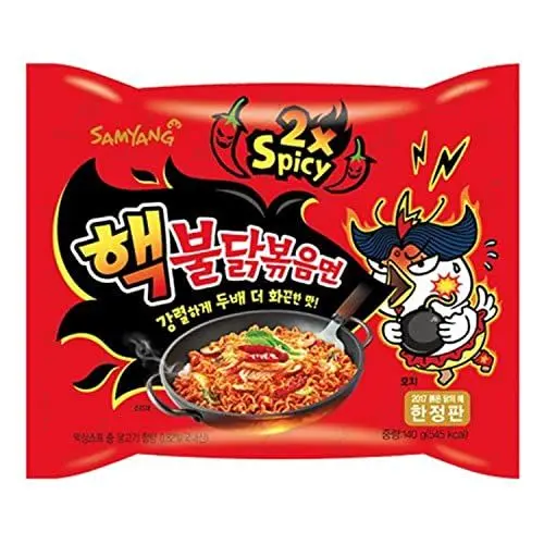 Produktbild: Nudel Ramen gesprungen 2 spicy SAMYANG Korea 140g - Pack 6 stück
