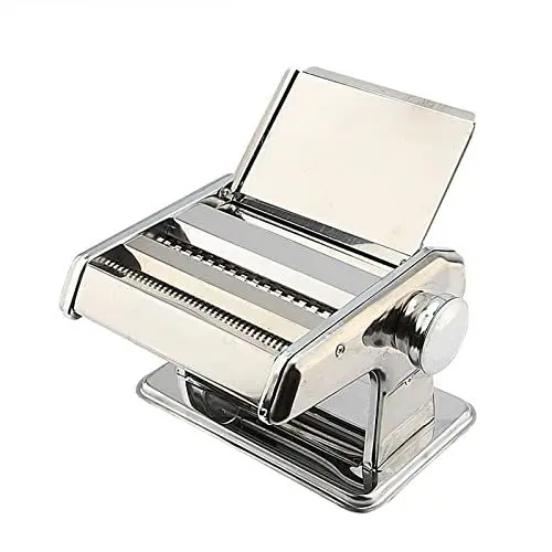 Produktbild: lyrlody Nudelmaschine aus Edelstahl für Pasta, Lasagne und Spaghetti, Einfach zu Reinigen, für Vielfältige Geschmäcker, Pasta Maker für Babys zum Essen