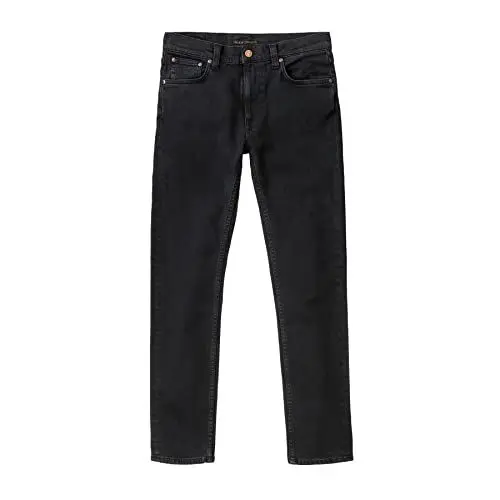 Produktbild: Nudie Jeans Herren Lean Dean Black Skies Jeans, Schwarzer Himmel, 31W / 28L