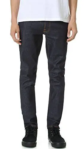 Produktbild: Nudie Jeans Unisex-Erwachsene Lean Dean 16 Skinny Fit Jeans, Dry Dips, 31W / 34L