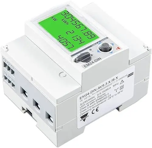 Produktbild: NUEVO 2024 - ENERGY METER EM24-3PHASE-MAX65A/PHASE ETHERNET