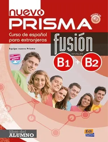 Produktbild: Nuevo Prisma fusion B1+B2 Podrecznik + CD: Libro del alumno (METODOS ADULTOS): Curso de español para extranjeros. Mit Online-Zugang