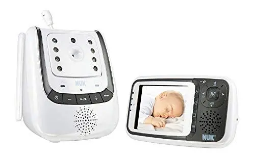 Produktbild: NUK Babyphone mit Kamera Eco Control+ Video mit Gegensprechfunktion und Temperatursensor, frei von hochfrequenter Strahlung im Eco-Mode