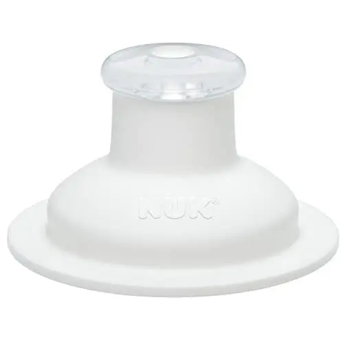 Produktbild: NUK Push-Pull-Ersatzsauger Silikon für Sports Cup und Junior Cup Trinklernbecher | auslaufsicher, langlebig, hygienisch, Spülmaschinen geeignet | weiß | 1 Stück
