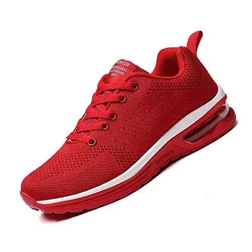 Produktbild: NULL-NULL Herren Damen Turnschuhe Atmungsaktiv Laufschuhe Leichtgewichts Sportschuhe Luftkissen Hallenschuhe Outdoor Fitnessschuhe.