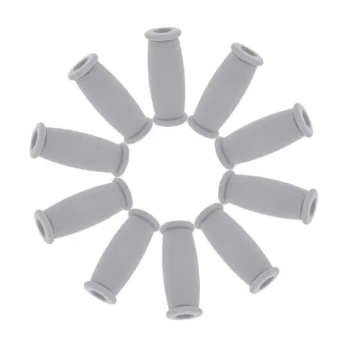Produktbild: NULYLU Krücken-unterarm-handgriffe 10 Stück Krückengriffe Stützzubehör Krückenpolsterung Elastomermaterial Keine Installation