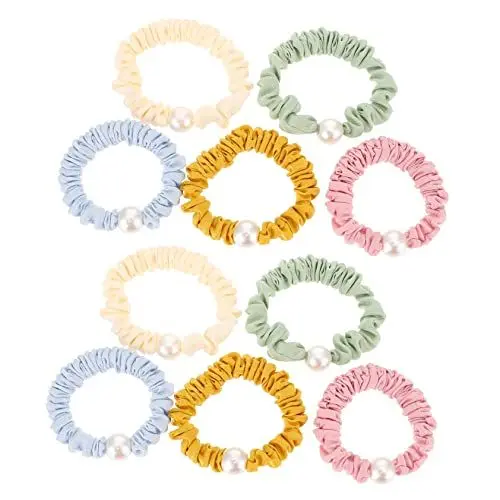 Produktbild: NULYLU 10er-pack Haargummis Elastische Haarbänder Für Damen Für Pferdeschwanz Einfach Und Elegant Für Den Täglichen Gebrauch
