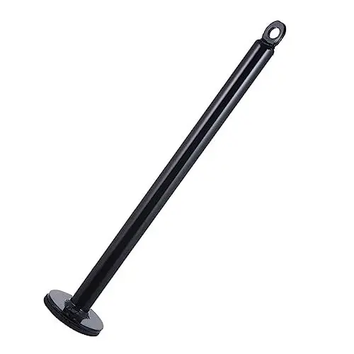 Produktbild: NULYLU 1Stk Gewichtsstange liftbefeuter sportgeräte Gym Equipment handgelenktrainier Kabel Maschinenlaststange Heimfitnessgeräte Gewichtsablage Gewichtsaufbewahrungshalter Stahl Black