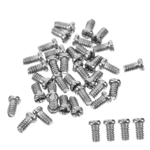 Produktbild: NULYLU Beutel Mit Kleinen Metallschrauben Für Brillenreparatur Ersatzteile Für Brillenschrauben Brillenzubehör