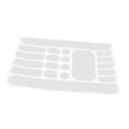 Produktbild: NULYLU 1 Blatt Fahrradschutz Fahrradkettenschutz Fahrradaufkleber Fahrradrahmenaufkleber Mountainbike Rahmenschutz Fahrradkettenaufkleber Fahrradverpackung Fahrradrahmenaufkleber