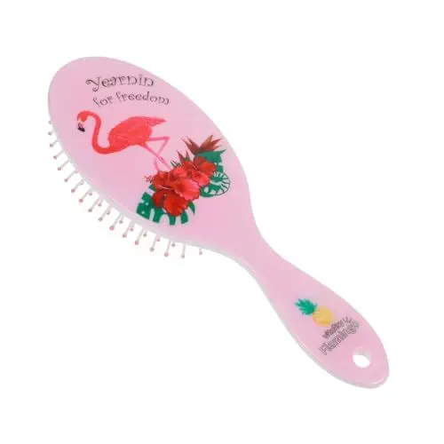 Produktbild: NULYLU 1stk -kamm Shampoo-bürste Kopfhautbürste Volumengeber Shampoo Für Dickes Haar Kissen Massagekamm Bürste Zum Entwirren Natürlicher Haare Tragbarer Kamm Zubehör Rosa Abs