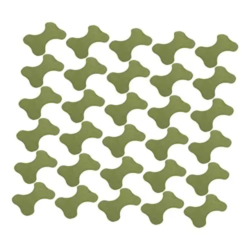 Produktbild: NULYLU Patches 30 Blatt Blanke Aufkleber Sicheres Material Für Unterwegs Zufällige Farbe